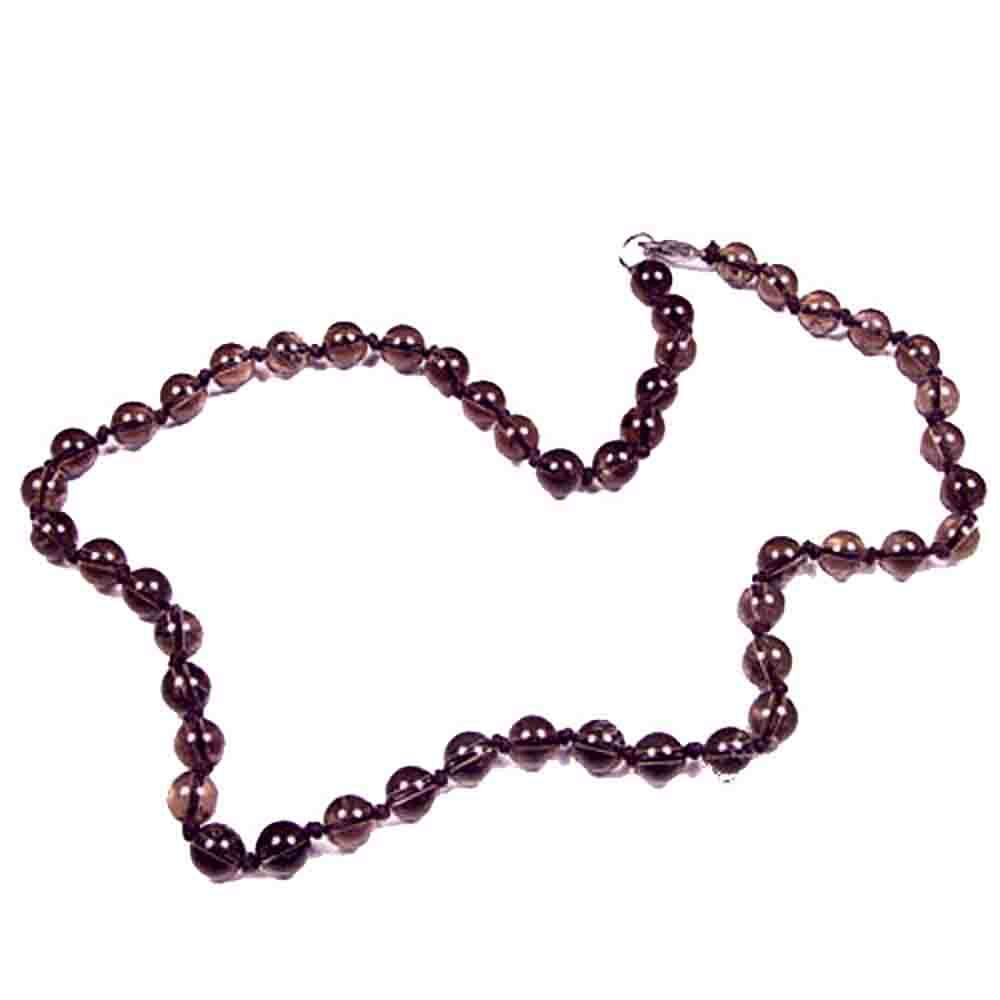 Бусы "Келли 8" раухтопаз(дымчатый кварц)