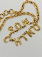 Колье Moschino