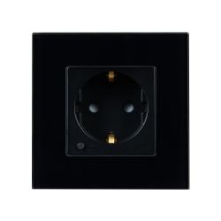 Розетка электрическая с Zigbee управлением SCT-OMALI-EUZB1-PL-BK (240V, 16A, Zigbee) (Arlight, -) 050216