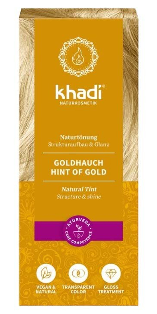 Краска для волос Khadi «Золотое прикосновение», 100 гр