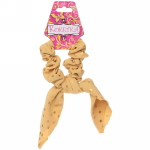 Резинка для волос 1шт «Collection KiKil», принт золотой горошек, микс 6 цветов, d-8.5см