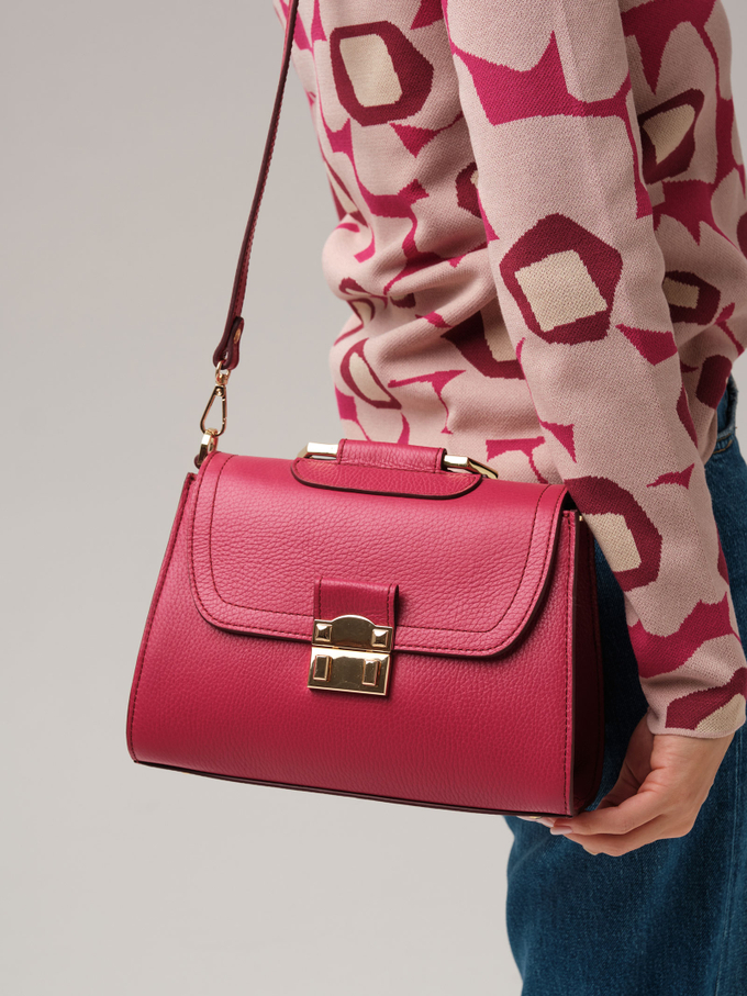 Сумка Azaro 30802 розовая ягода