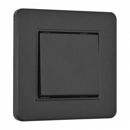 Выключатель одноклавишный Arte Milano SET16-1 SET16-1-30-1 black