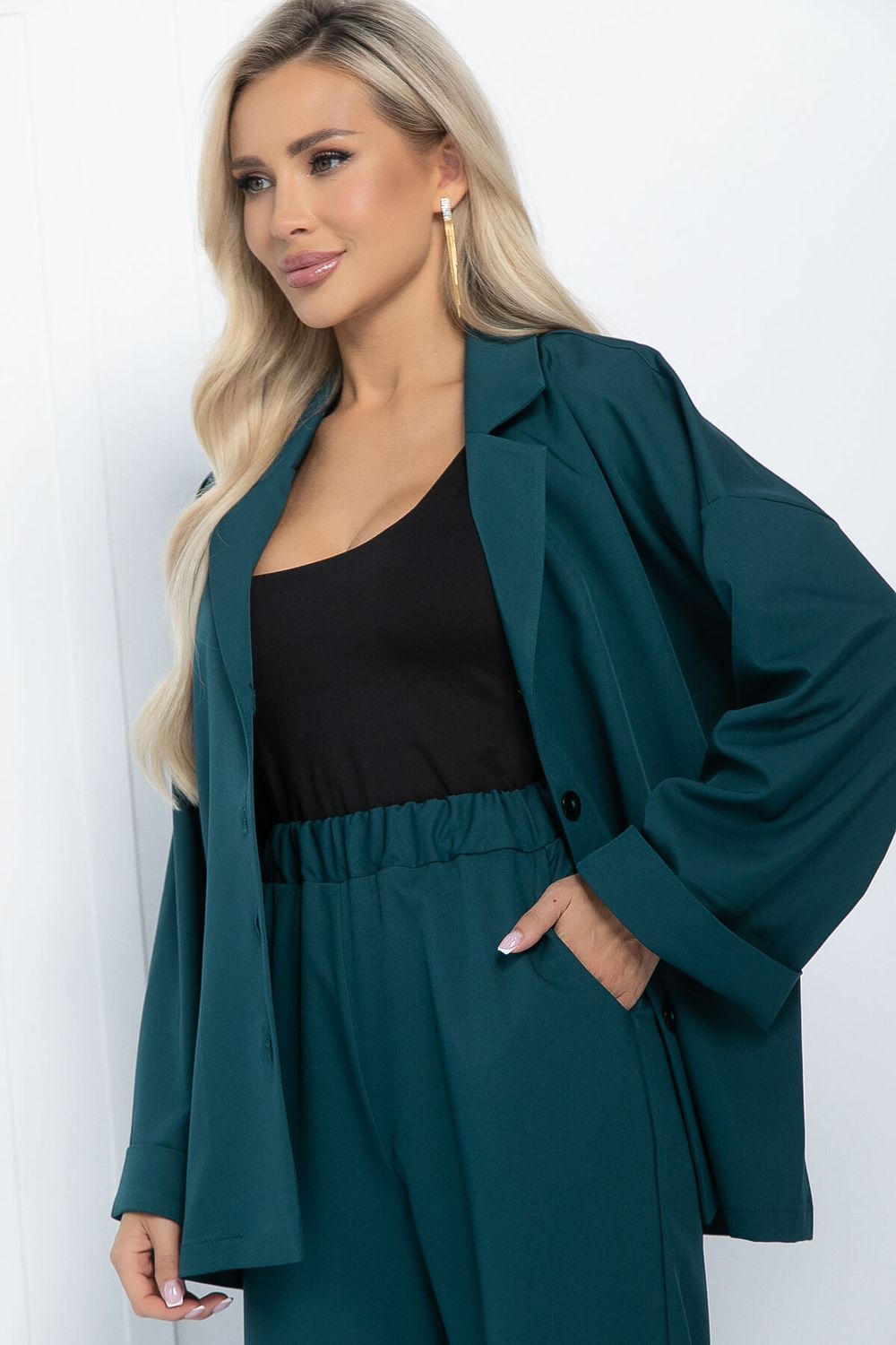 Костюм Ирвин НЬЮ (изумруд) К11343 LT Collection