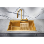 Мойка для кухни Milacio Denia 75 Steel MC.77428 золото