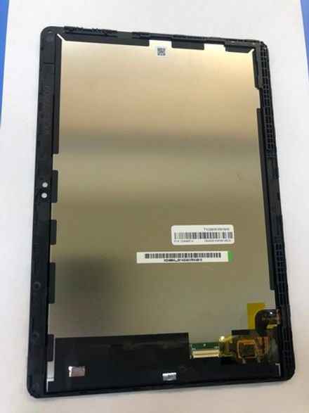 Дисплей в сборе с тачскрином и рамкой чёрный для Huawei MediaPad T3-10(AGS-L09) Оригинал