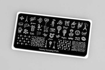 Пластина Swanky Stamping 081