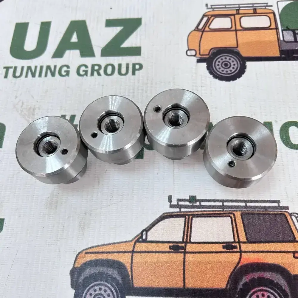 Комплект шкворней поворотного кулака УАЗ на подшипнике, мост Тимкен ("колхозный"), Редукторный (военный)