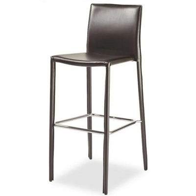 Стул полубарный в коже SG