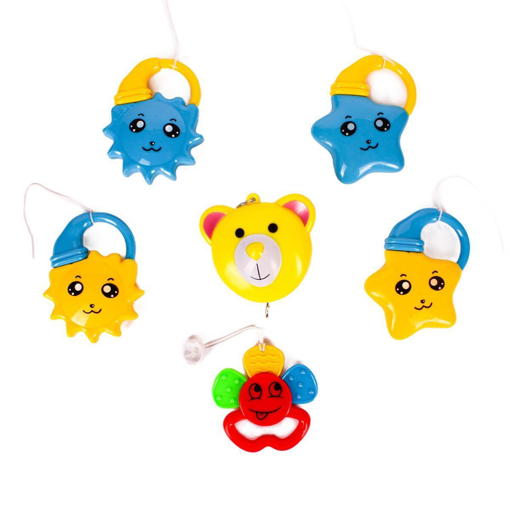 Карусель музыкальная для новорожденных коробка 286-3