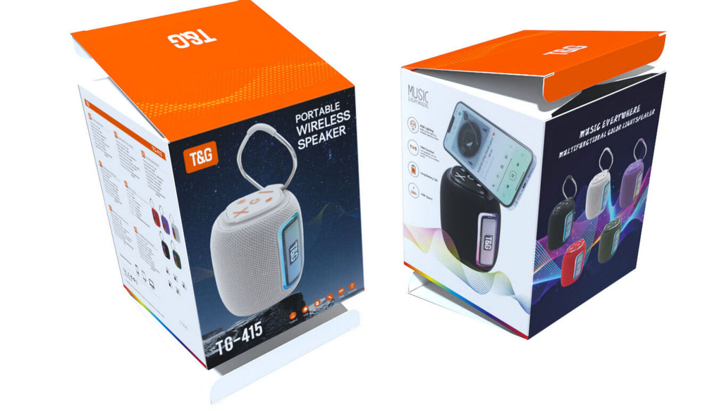 Беспроводная колонка TG-415TWS (5W/TF/USB/BT) LED Flashing