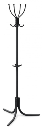 Вешалка напольная ВК4 арт.ВК4/Ч 4 крючка (черная)
