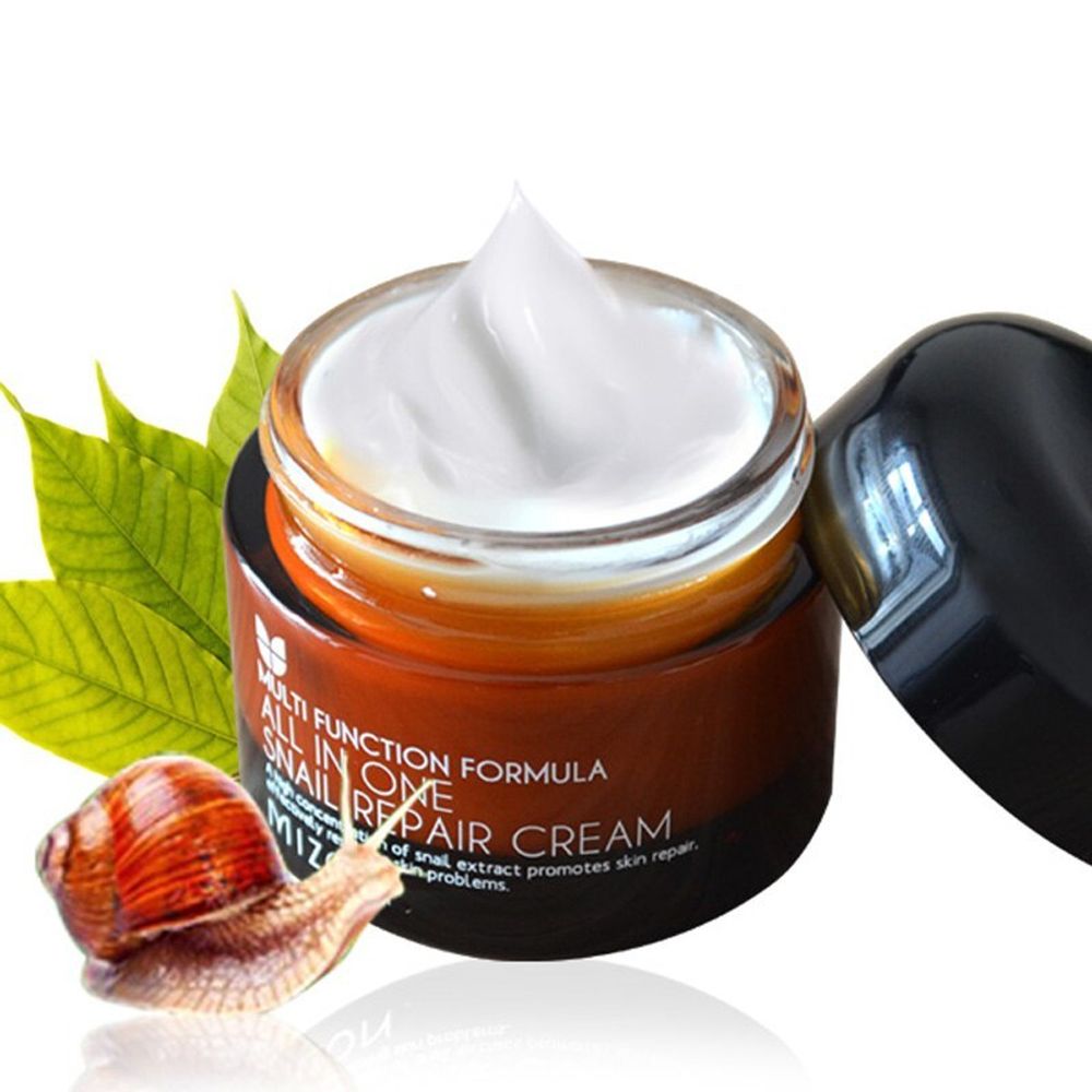 Mizon All in one snail repair cream Крем для лица с экстрактом улитки, 75 мл