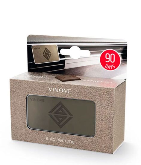 РИМ эспрессо, дизайнерский ароматизатор для автомобиля Rome Leather Espresso, Vinove