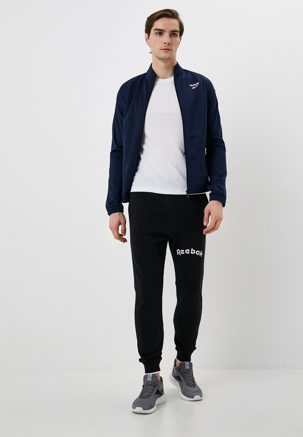 Толстовка мужская REEBOK RI VECTOR KNIT TRACKTOP