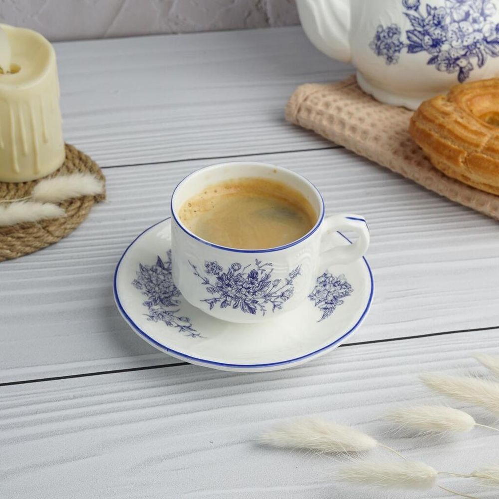 Кофейная пара 120 мл d 6,7 см h5,5 см   P.L. Proff Cuisine [6]