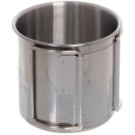 Кружка походная металлическая 200мл 7*7см