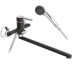 Смеситель для ванны, Frap, с картриджем, чер, F2242