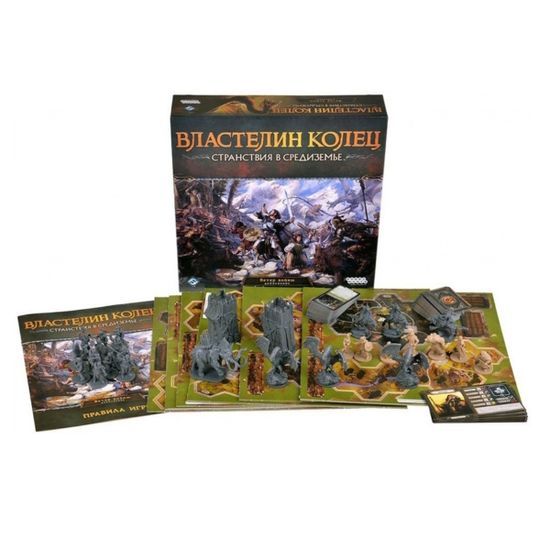 Настольная игра: Властелин колец: Странствия в Средиземье. Ветер войны