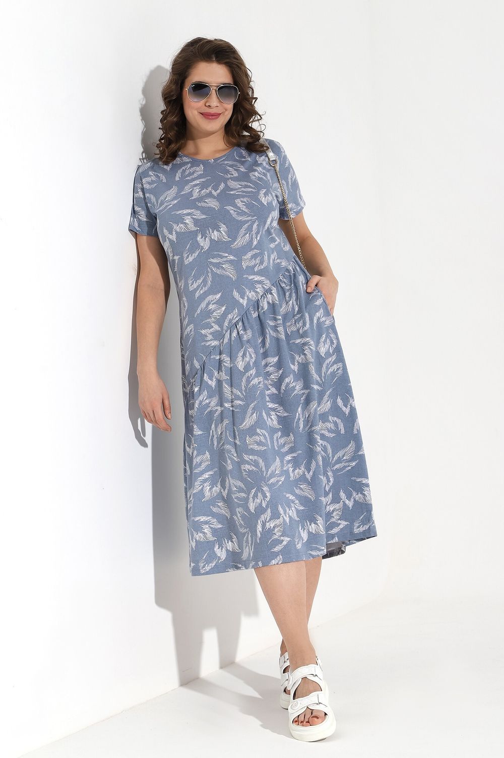 Платье Медуница-1 Виотекс ИНДИГО