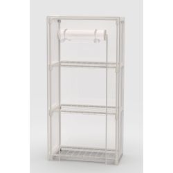 Теплица GREEN APPLE GA-House-3x-frame 3 яруса 1250х900х300 мм