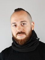 Бафф чёрный флис