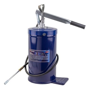 Нагнетатель смазки ручной, 16кг (длина шланга 1.5, внутр.Ø 225мм, внутр. высота 390мм) Forsage F-07065C MST