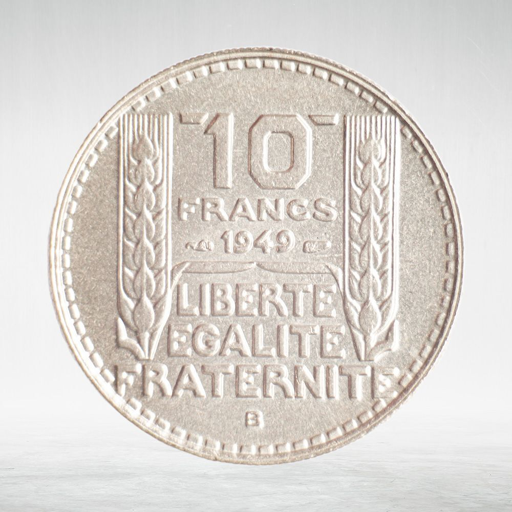 France, 10 Francs 1949, VF