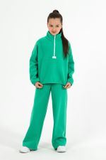 Костюм для девочки Скай-1 Виотекс ЗЕЛЁНЫЙ