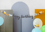 Гирлянда Happy Birthday "Стройка" 2м