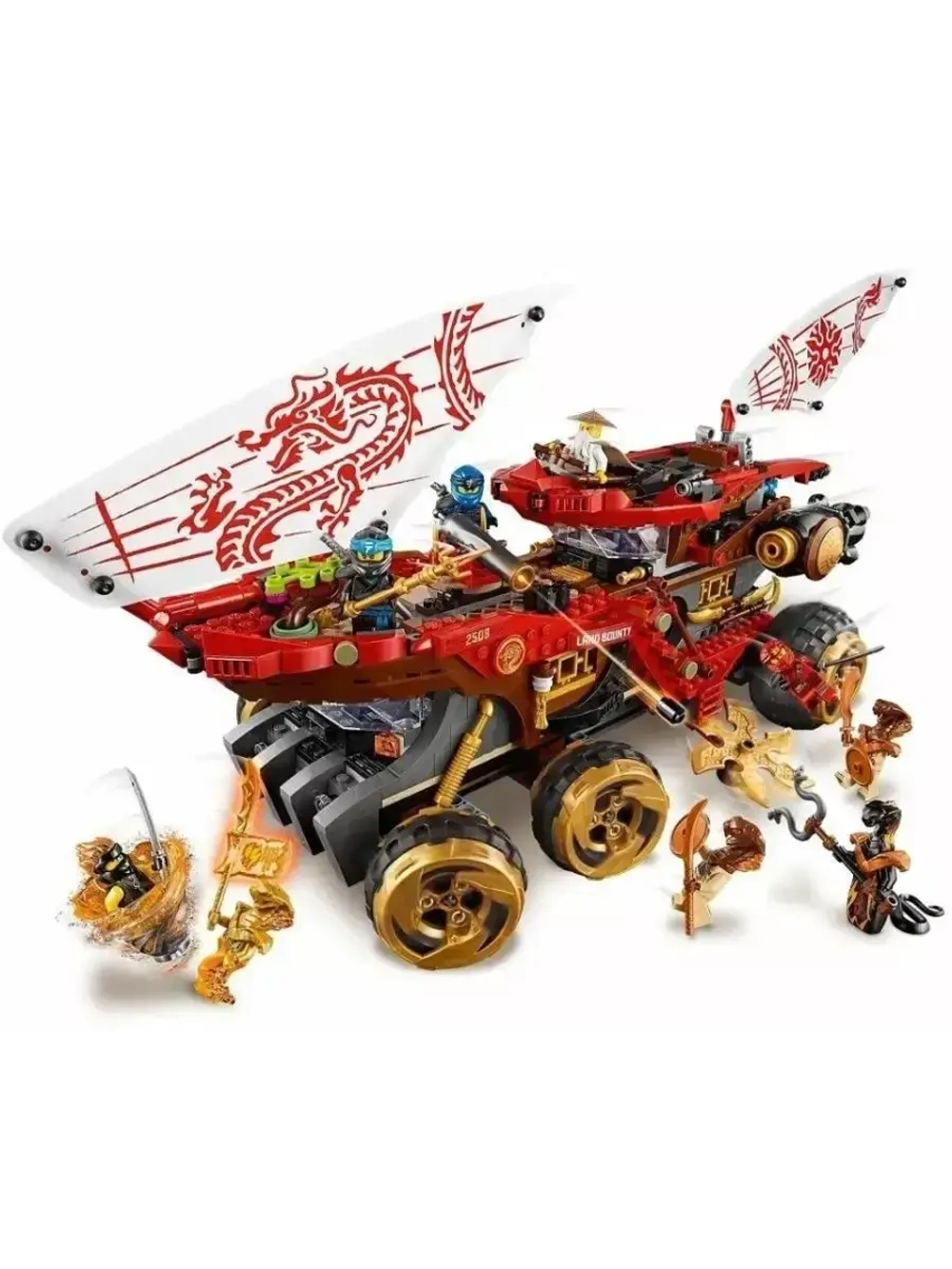 Конструктор Ниндзя Райский уголок 1178 деталей 2085