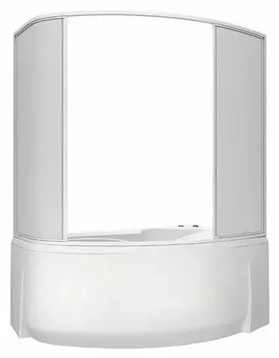 Акриловая ванна Bas Фэнтази 150х90 R без слива-перелива