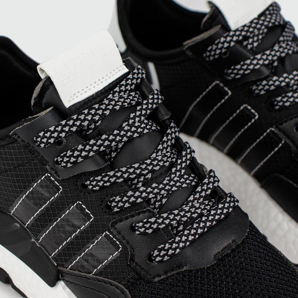 Кроссовки Adidas Nite Jogger Black / White Wmns