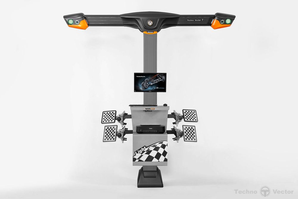 ТехноВектор (7202 TAS) стенд сход-развал 3D