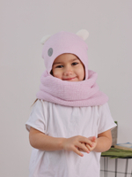 Снуд-резинка вязаный (Безе)