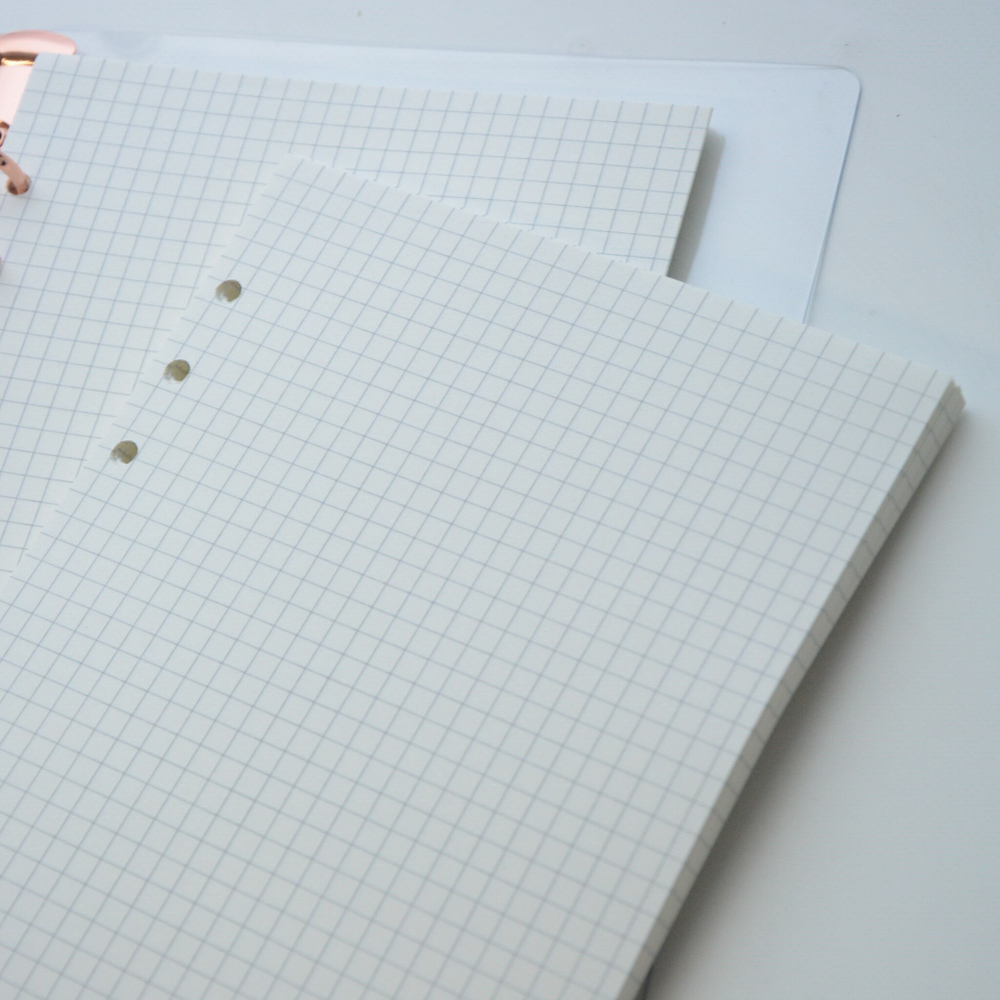 Сменный блок для блокнота, тетради на 6 клетка, 45 листов