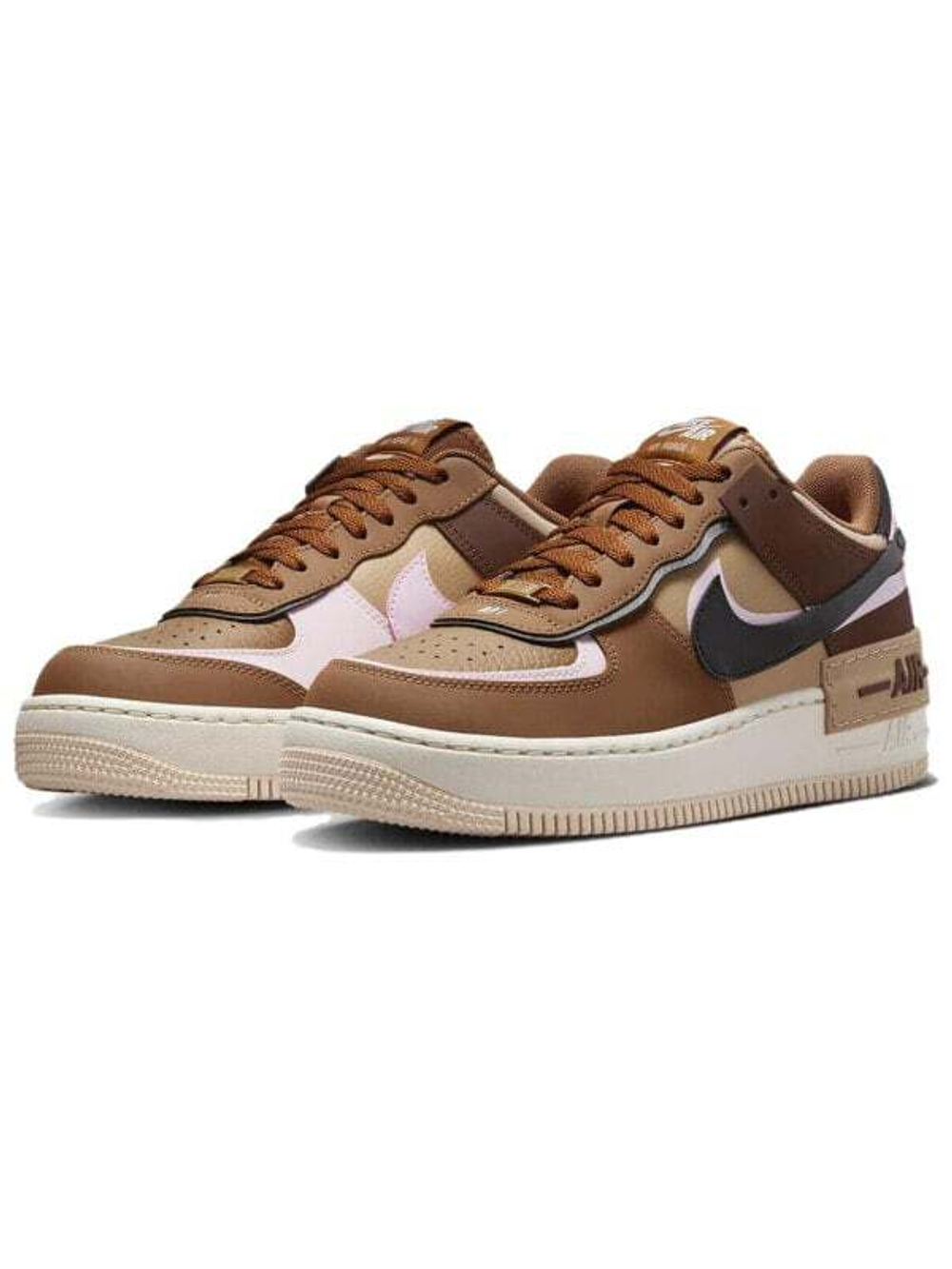 Кроссовки Nike Air Force 1 Shadow 'Light British Tan Pink Cacao Wow'