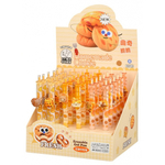 Ручка гелевая, пиши-стирай, автоматическая, Basir, синие чернила, серия "ДОМАШНЕЕ ПЕЧЕНЬЕ", с игрушкой на корпусе