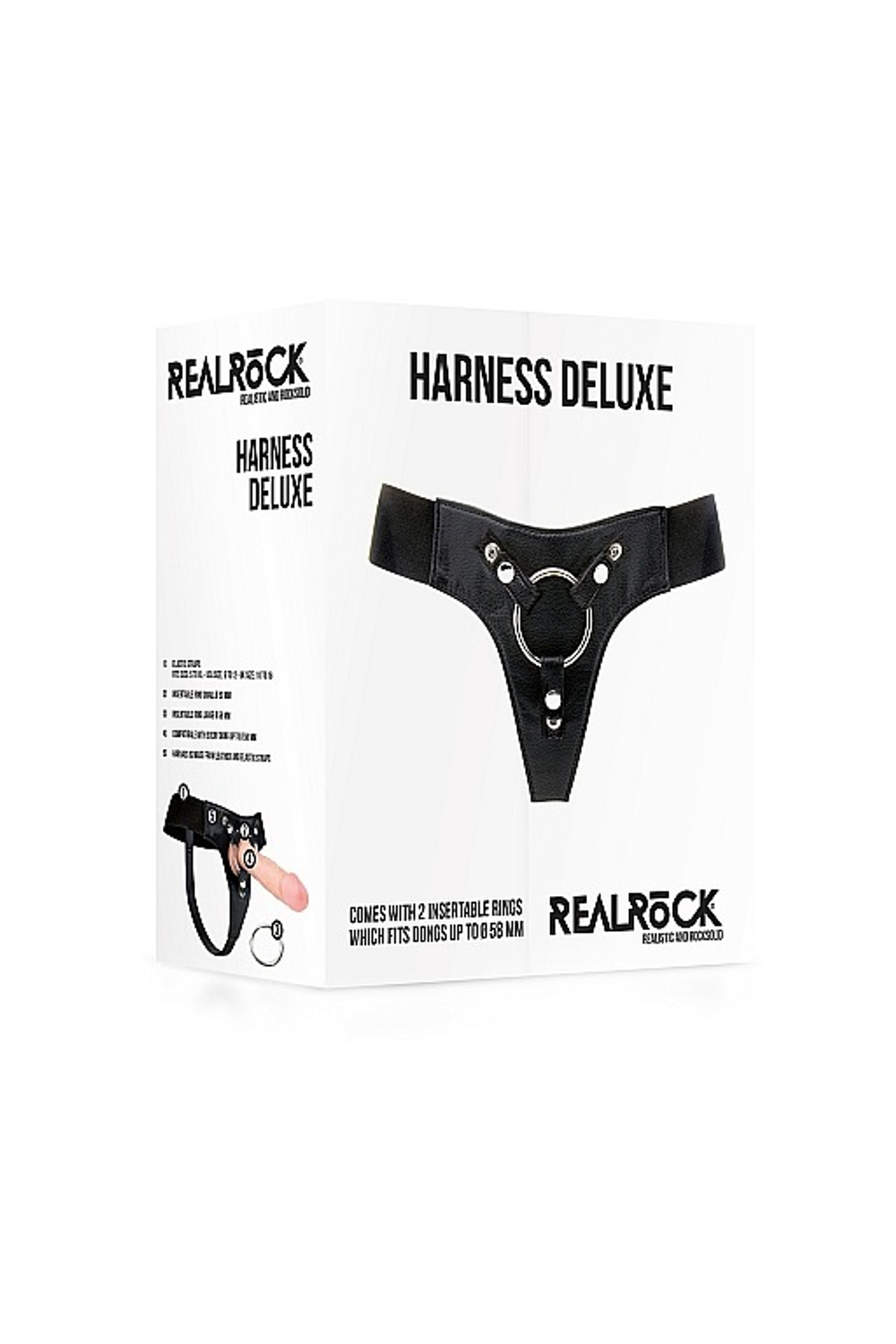 Крепление-трусики O-ring для страпона Harness Deluxe