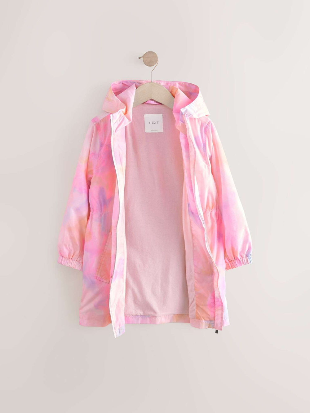 Дождевик для девочки Next E25-193, Розовый