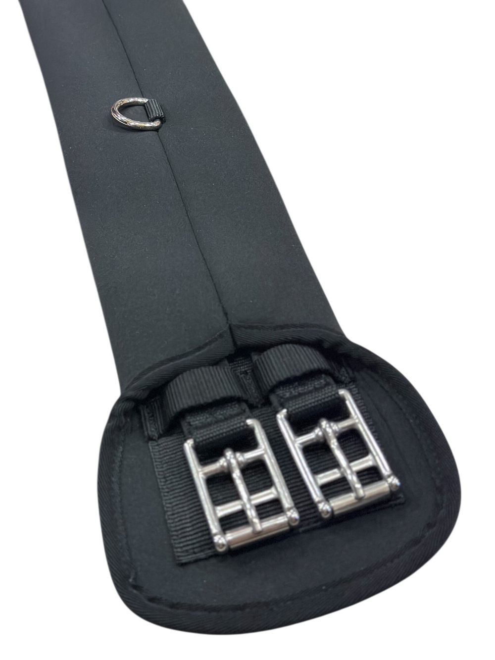 Подпруга неопреновая с кольцом (резинки с двух сторон) выездковая/конкурная