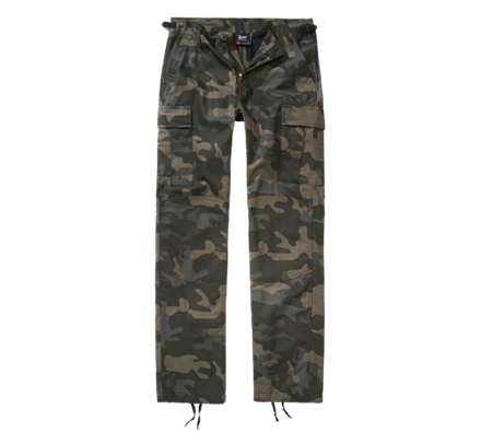 Brandit WOMEN BDU RIPSTOP PANTS darkcamo