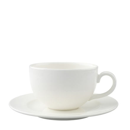 Villeroy & Boch Чашка с блюдцем Home Elements 350 мл для капучино 10-2482-1240+10-2482-1250