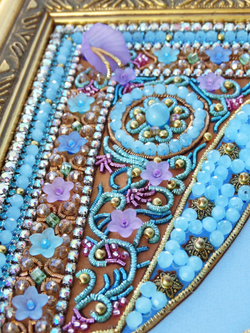 И-26 Набор для вышивания хрустальными камнями Святые Петр и Феврония