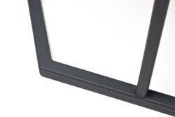 "Женева" интерьерный стол из HPL шестиугольный, D40, H55, цвет "серый гранит"