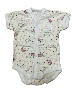 Боди короткий рукав на кнопках из кулирки (100% хлопок) на рост 56 см