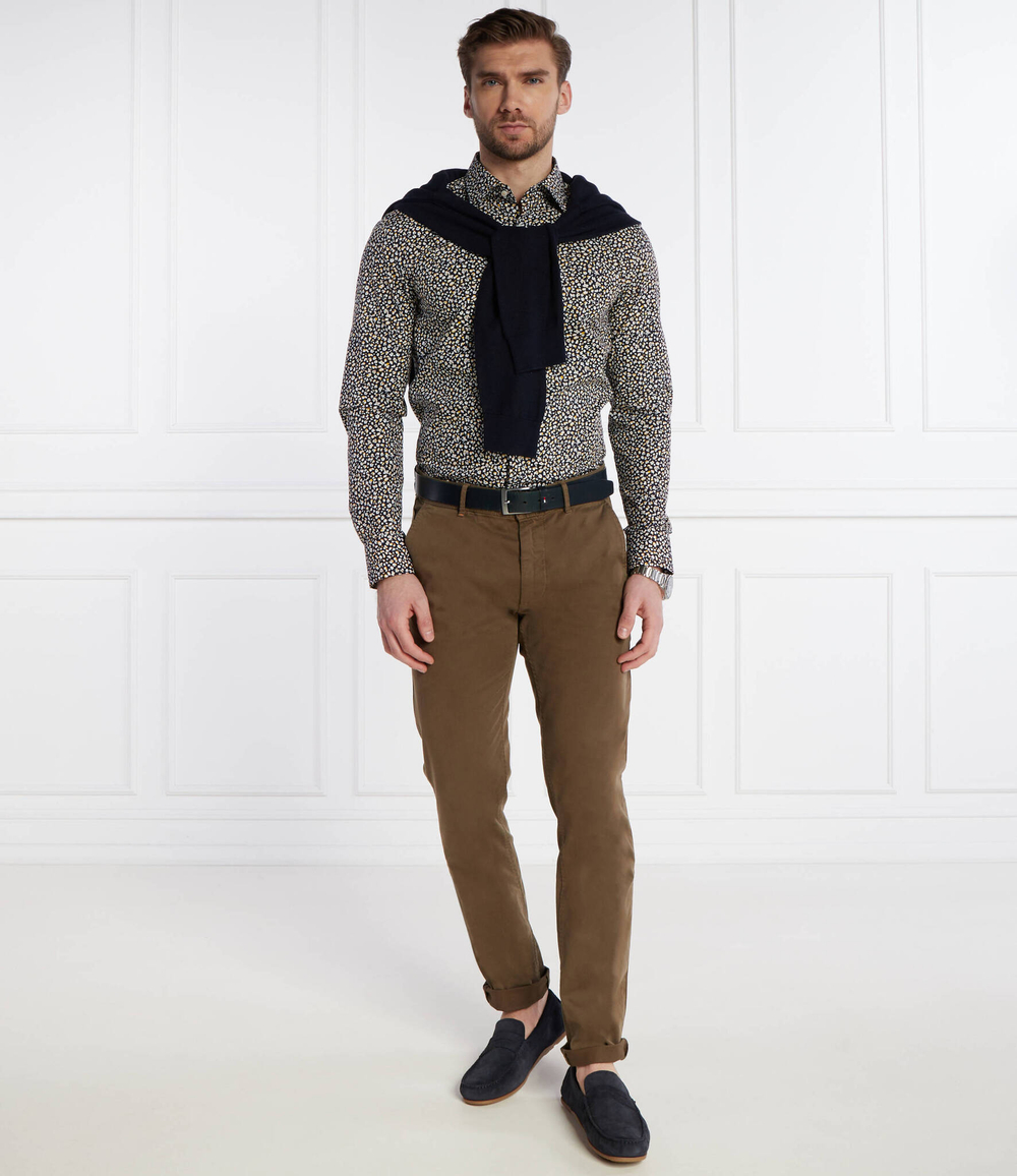 Рубашка H-HANK BOSS BLACK - черный(50512664)