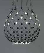 Подвесной дизайнерский светильник  Mesh by Luce Plan D80
