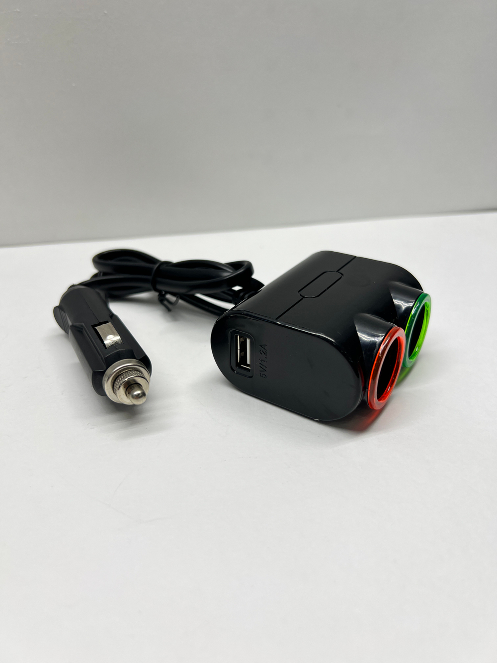 1631 / Разветвитель авто OLESSON 1631 (2 гнезда+USB)