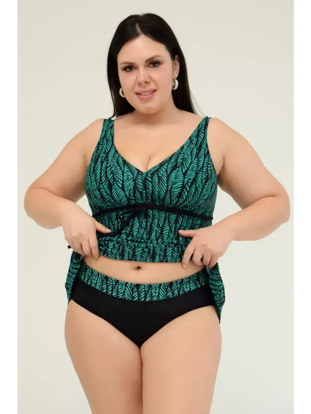 Купальник танкини раздельный большие размеры